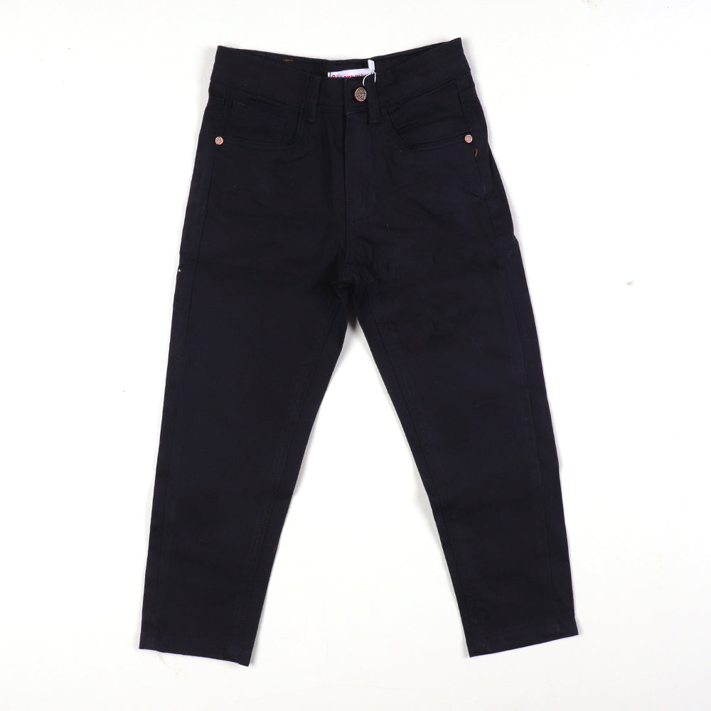 Boys Pant Denim Basic - Black