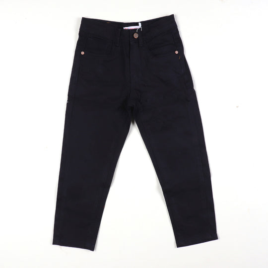 Boys Pants Cotton Basic Fall21 - Navy Blue