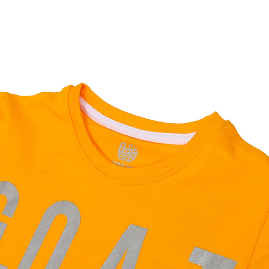 Girls T-Shirt G.O.A.T - Citrus