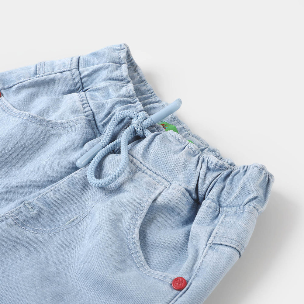 Infant Boys Pant Denim Smile - Ice Blue