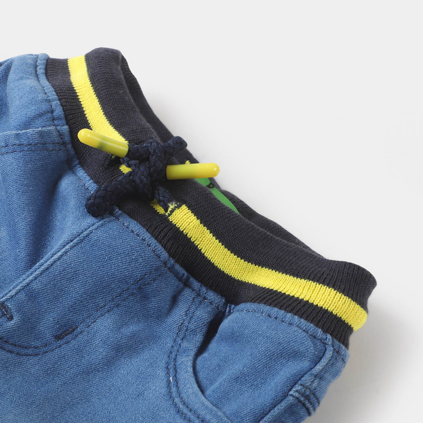 Infant Boys Denim Short Summer Vibes - DARK BLUE