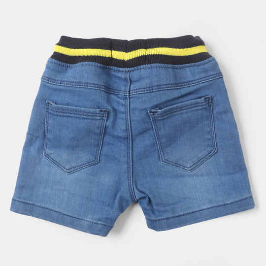 Infant Boys Denim Short Summer Vibes - DARK BLUE