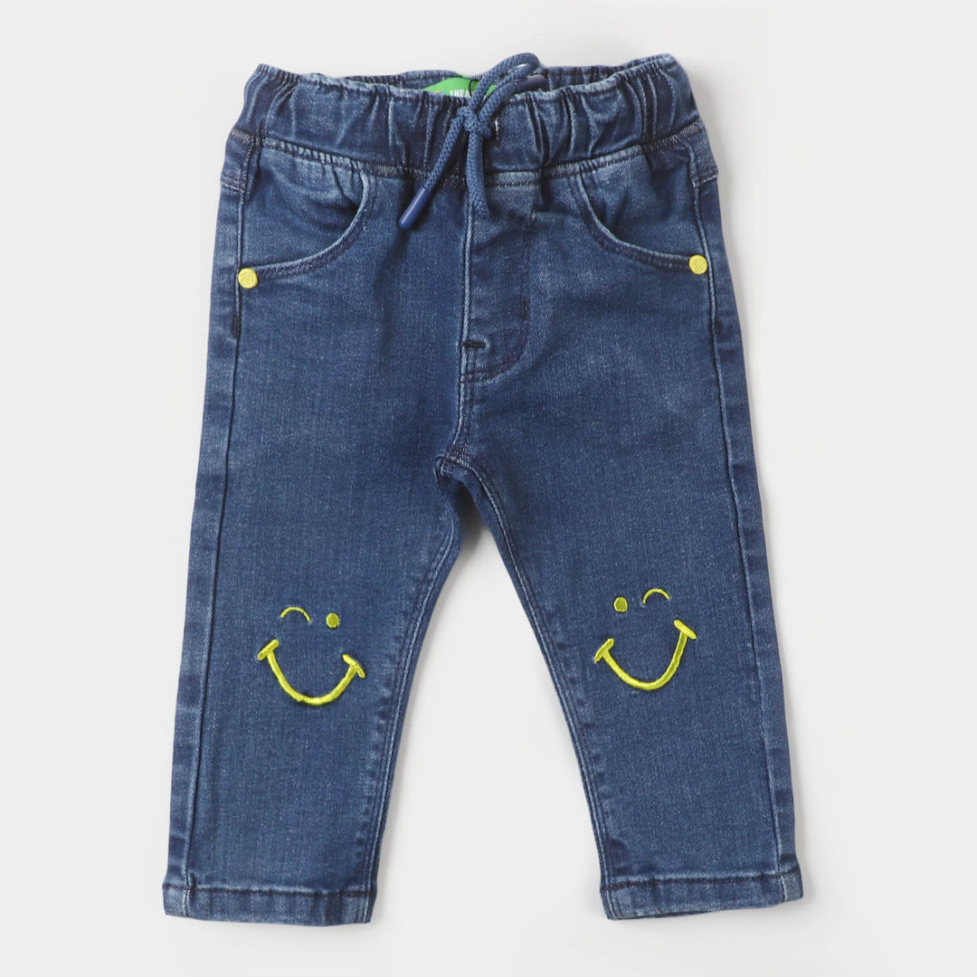 Infant Boys Pant Denim Smile - DARK BLUE