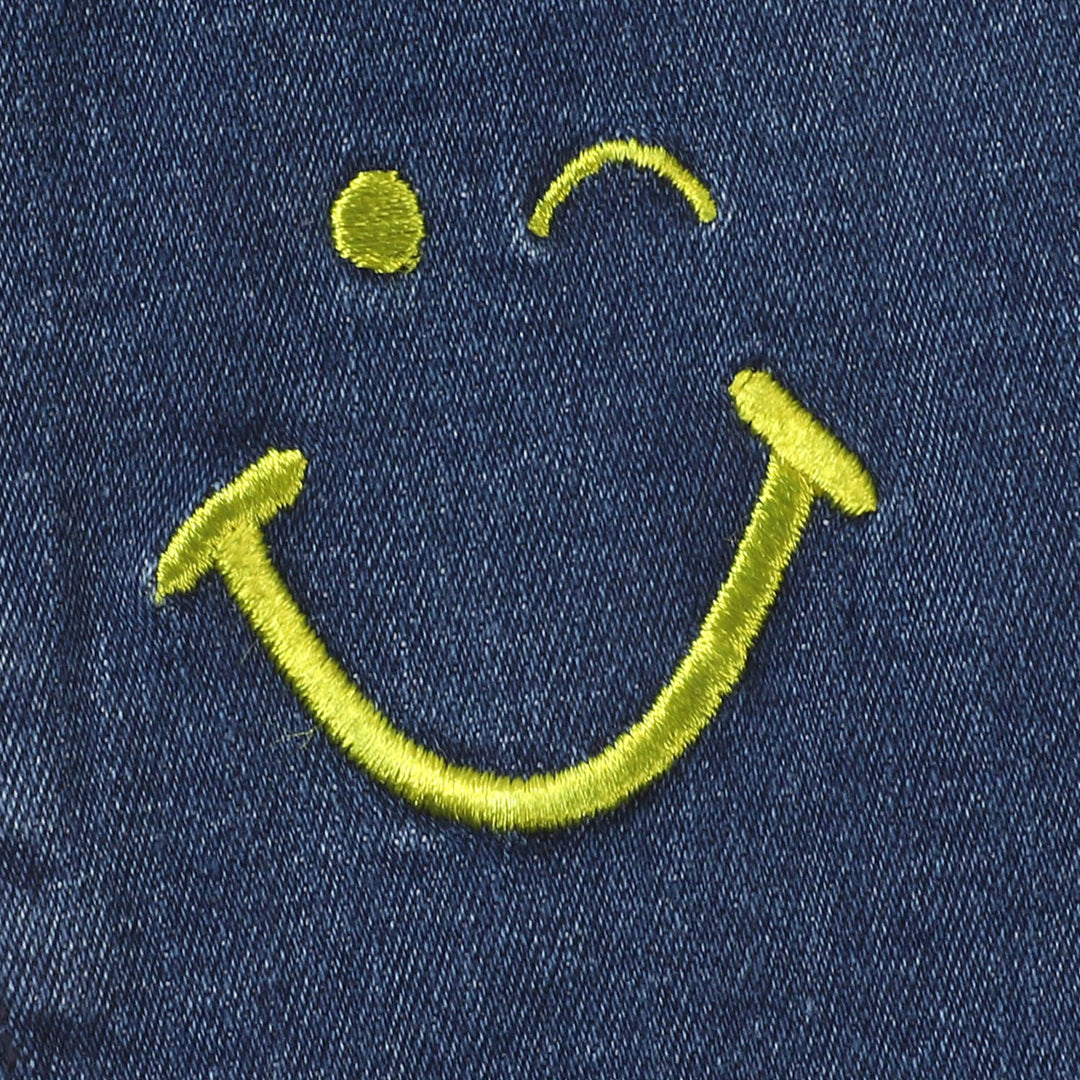 Infant Boys Pant Denim Smile - DARK BLUE