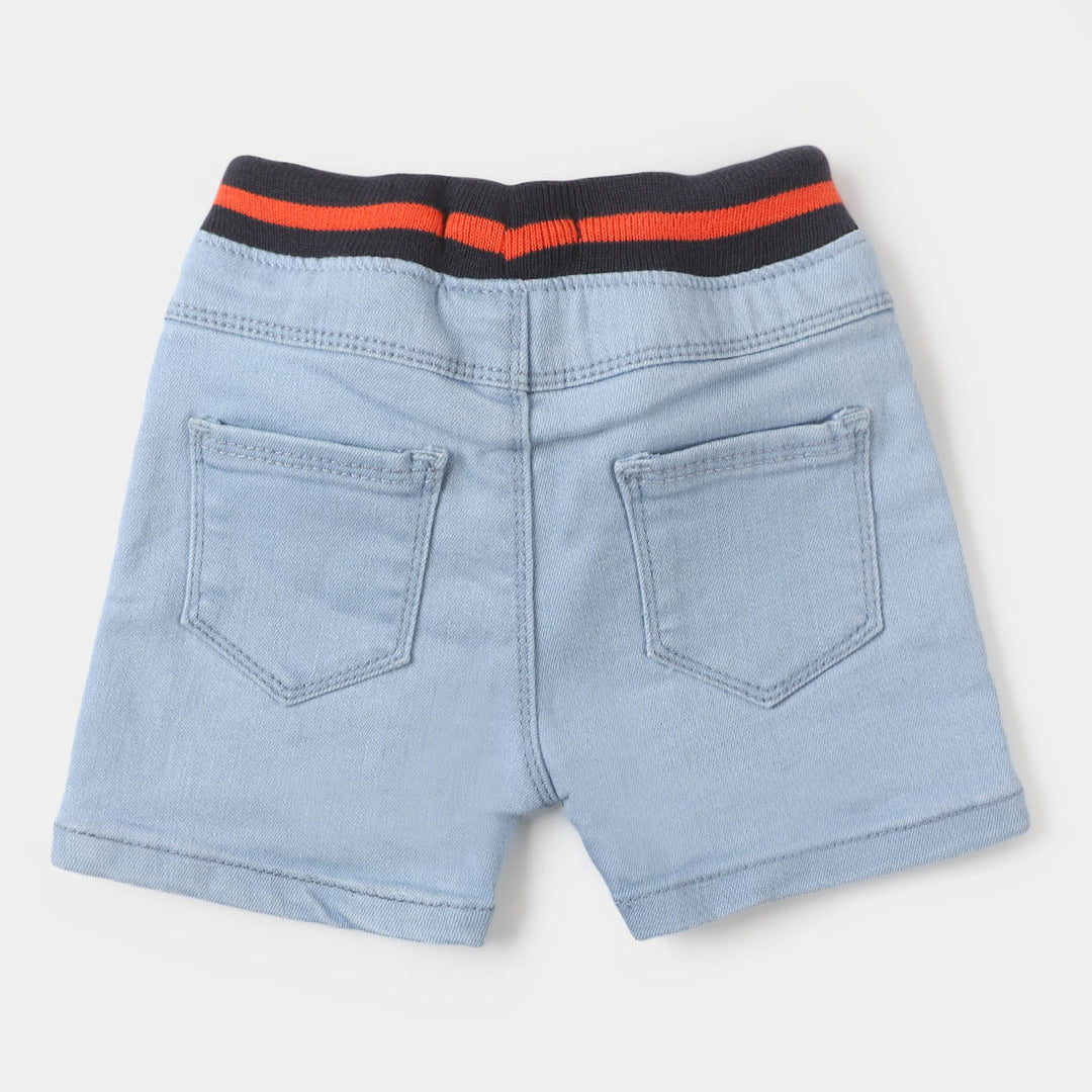 Infant Boys Denim Short Summer Vibes - LIGHT BLUE