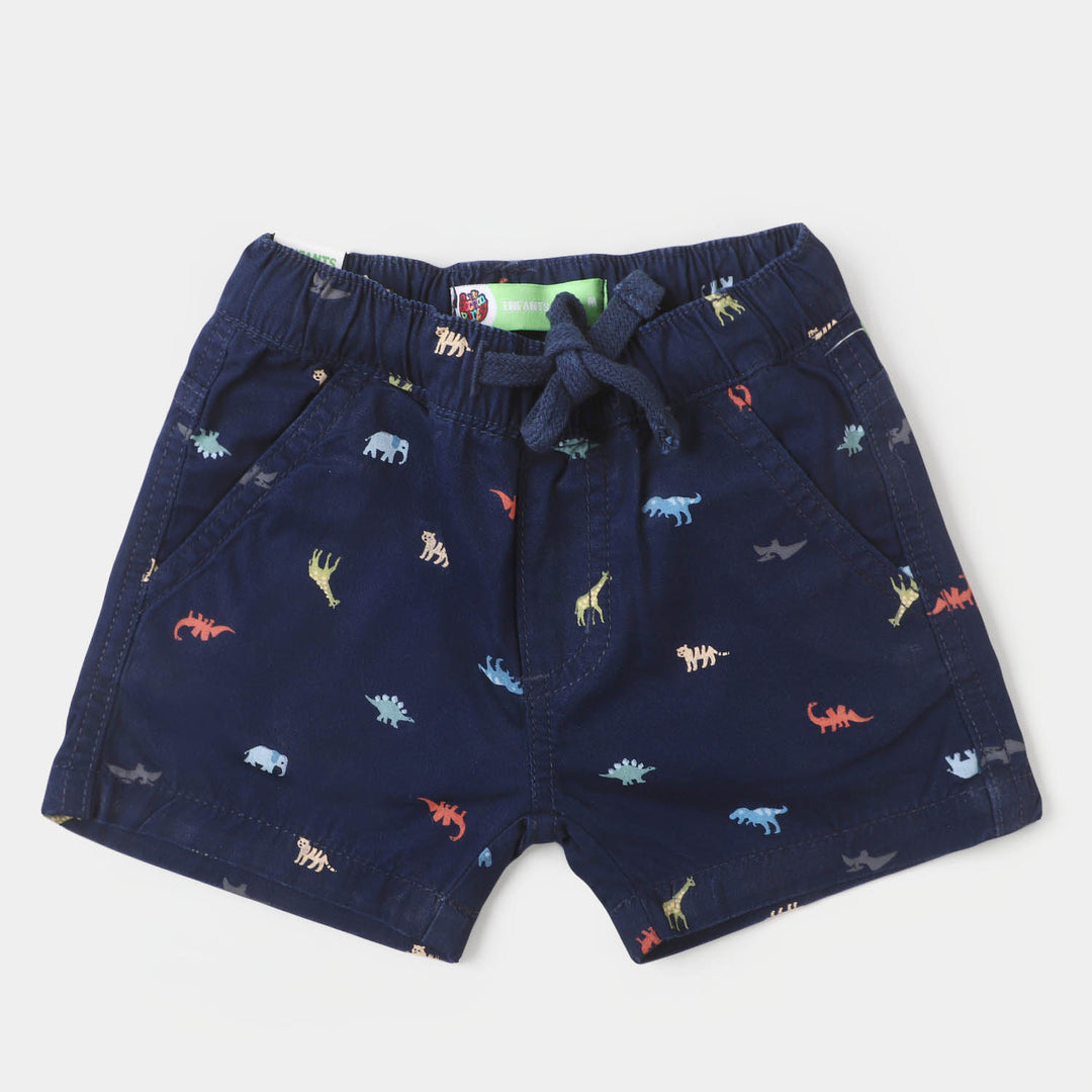 Infant Boys Cotton Short Dino - NAVY