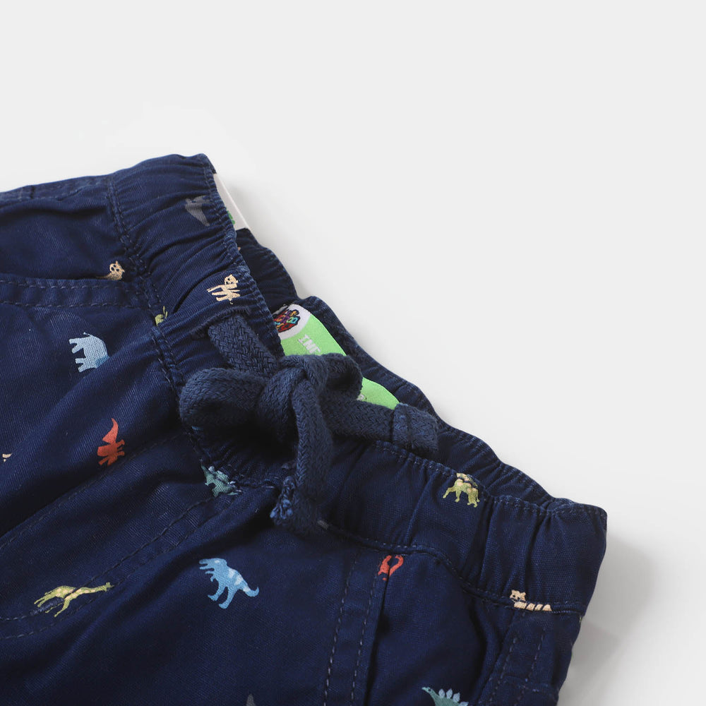 Infant Boys Cotton Short Dino - NAVY
