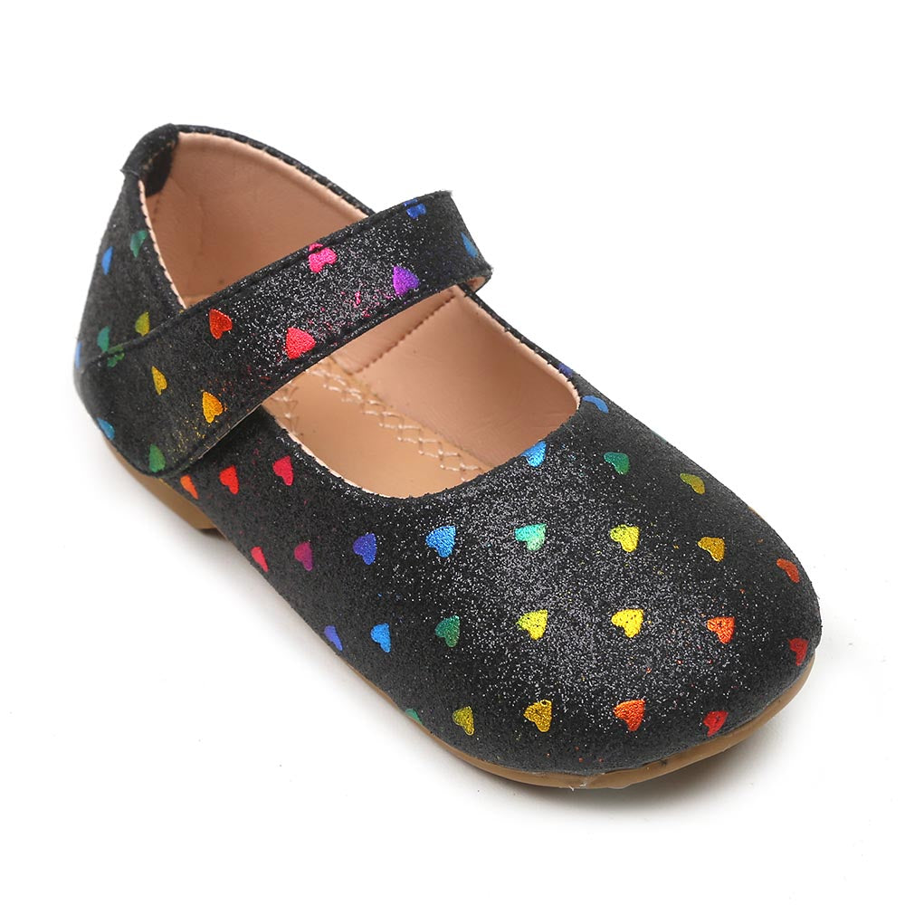 Girls Pumps 640-3 - BLACK