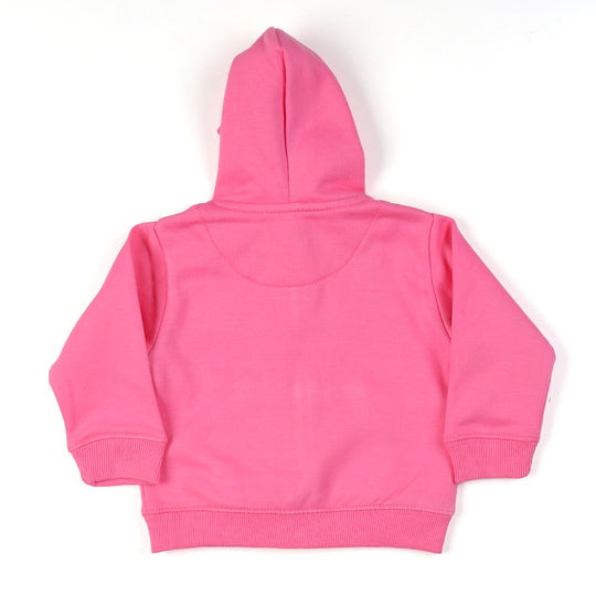 Girls Zipper Hoodie Infant - PINK