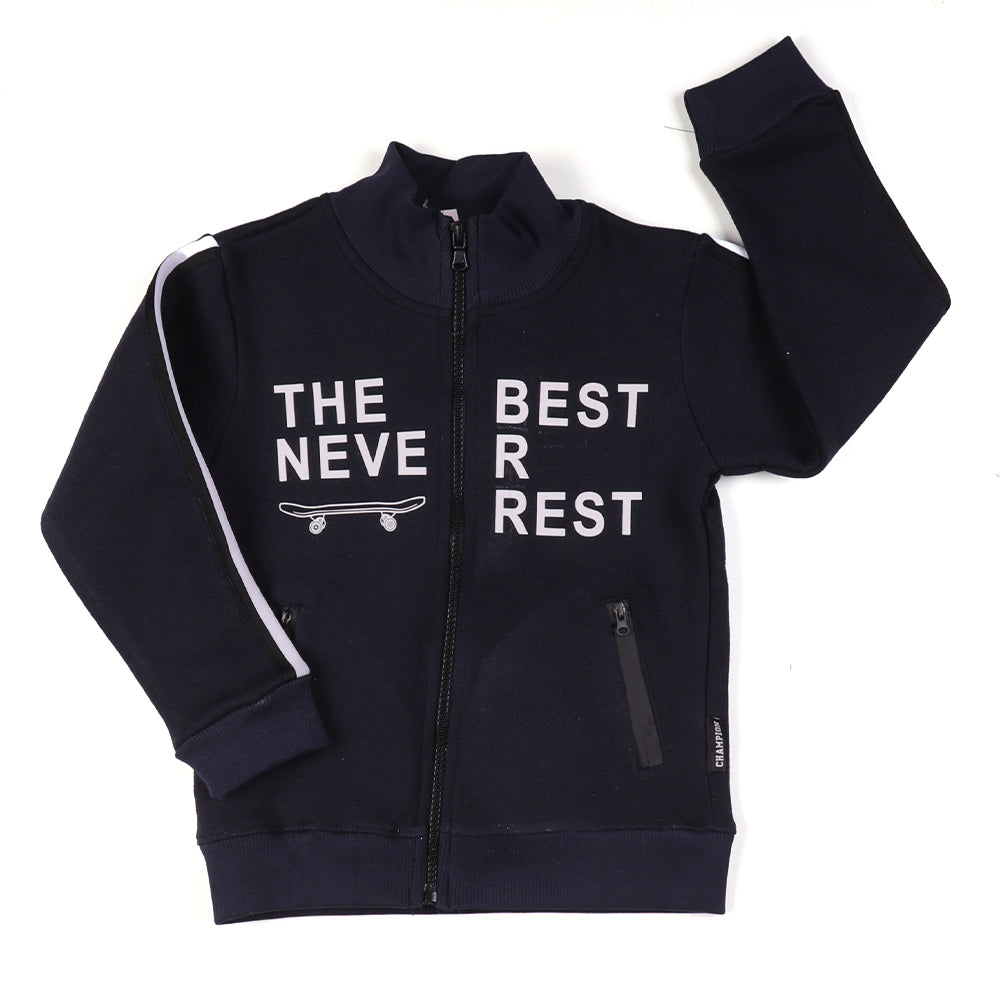 Never Rest Jacket For Boys - NAVY