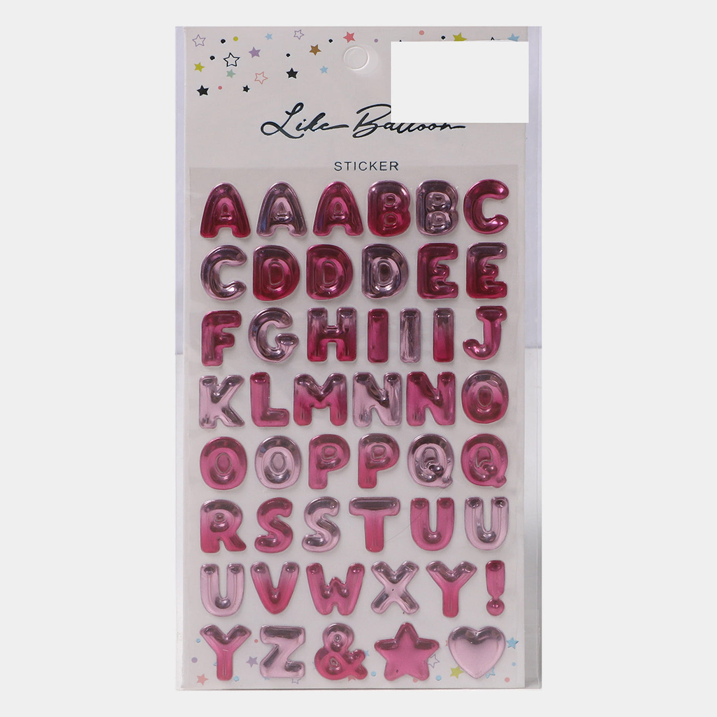 Alphabet Stickers For Kids