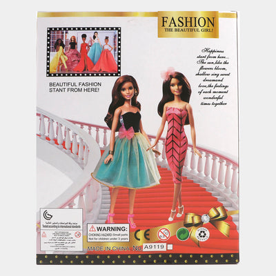 Fashion The Beautiful Doll Set Toy