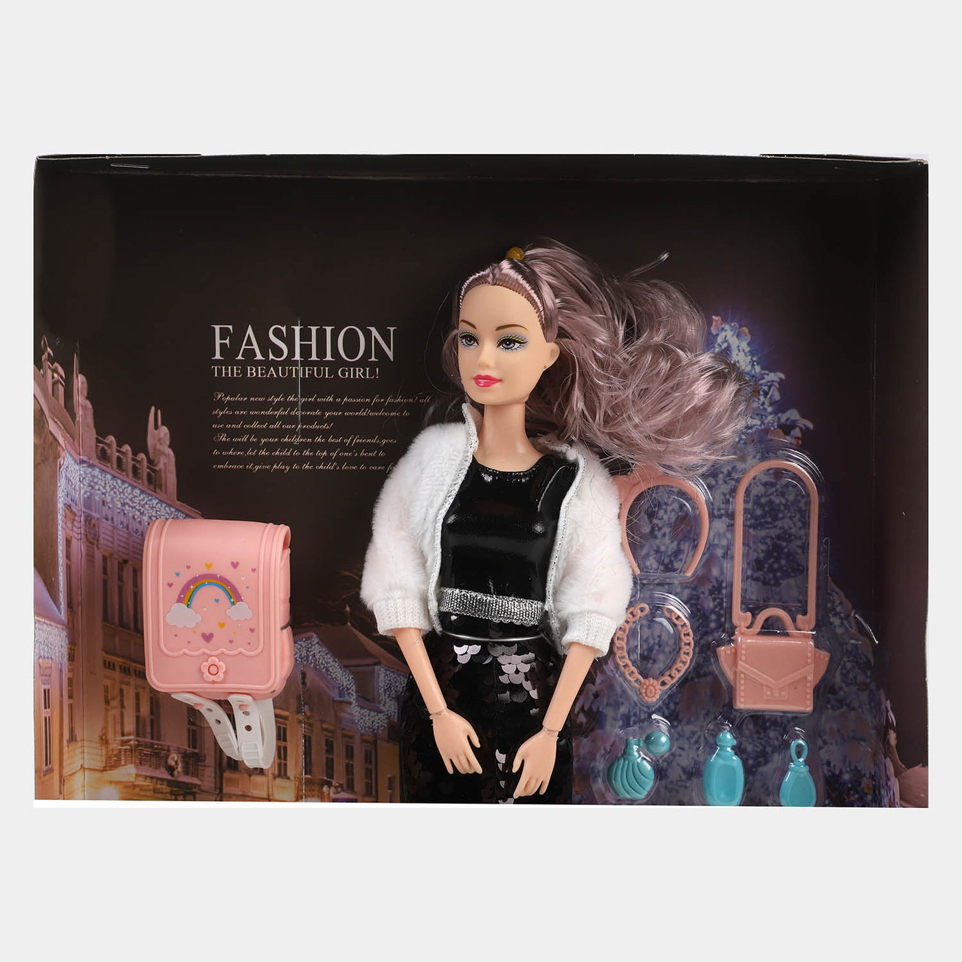 Fashion The Beautiful Doll Set Toy