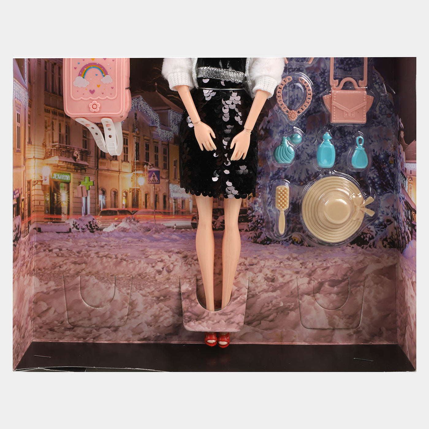 Fashion The Beautiful Doll Set Toy