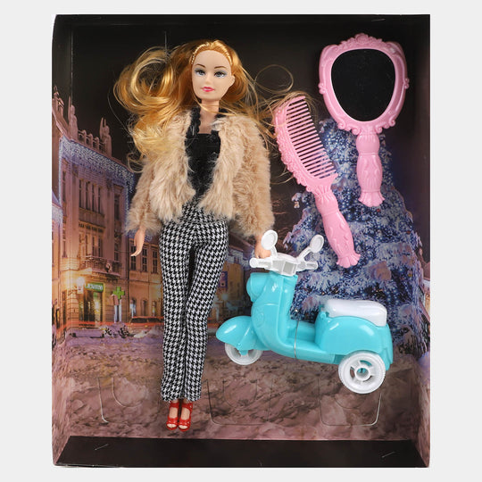 Fashion The Beautiful Doll Set Toy