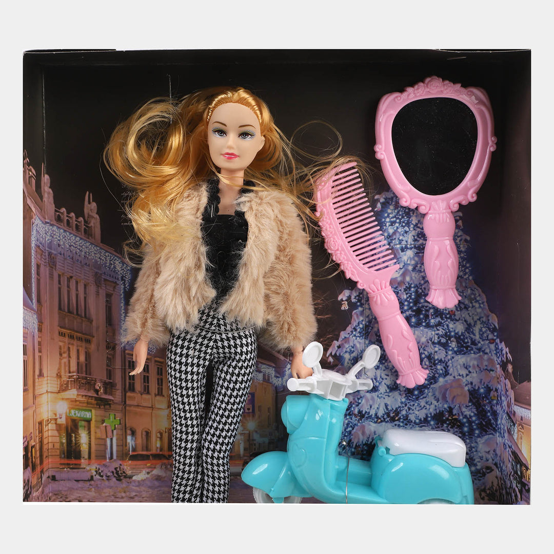 Fashion The Beautiful Doll Set Toy