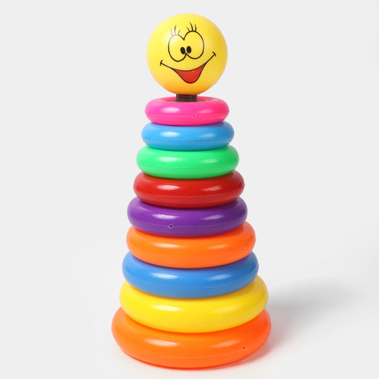 Emoji Stacking Ring Big 9 Pcs