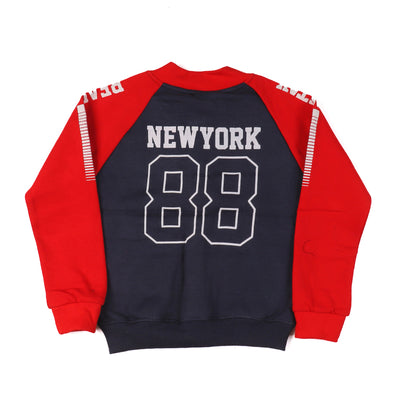 88 Knitted Jacket For Boys - Navy