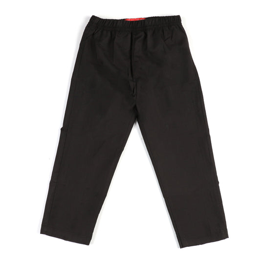 Casual Plain Pajama For Boys - Black