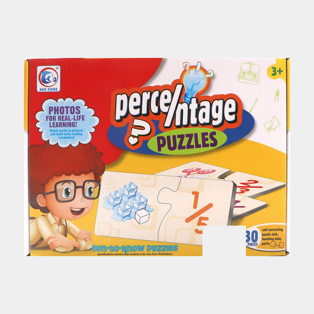 Percentage Puzzles 2096A