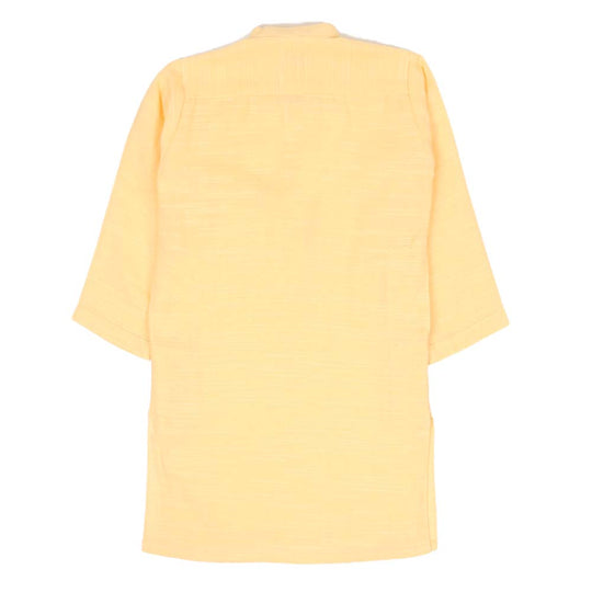 Kurta For Boys - Wax Yellow