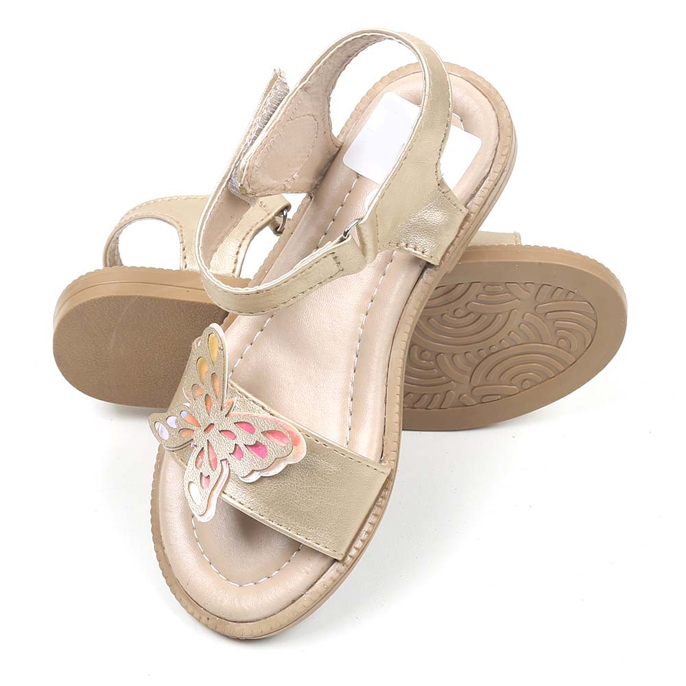 Girls Sandal 909-2 - Fawn