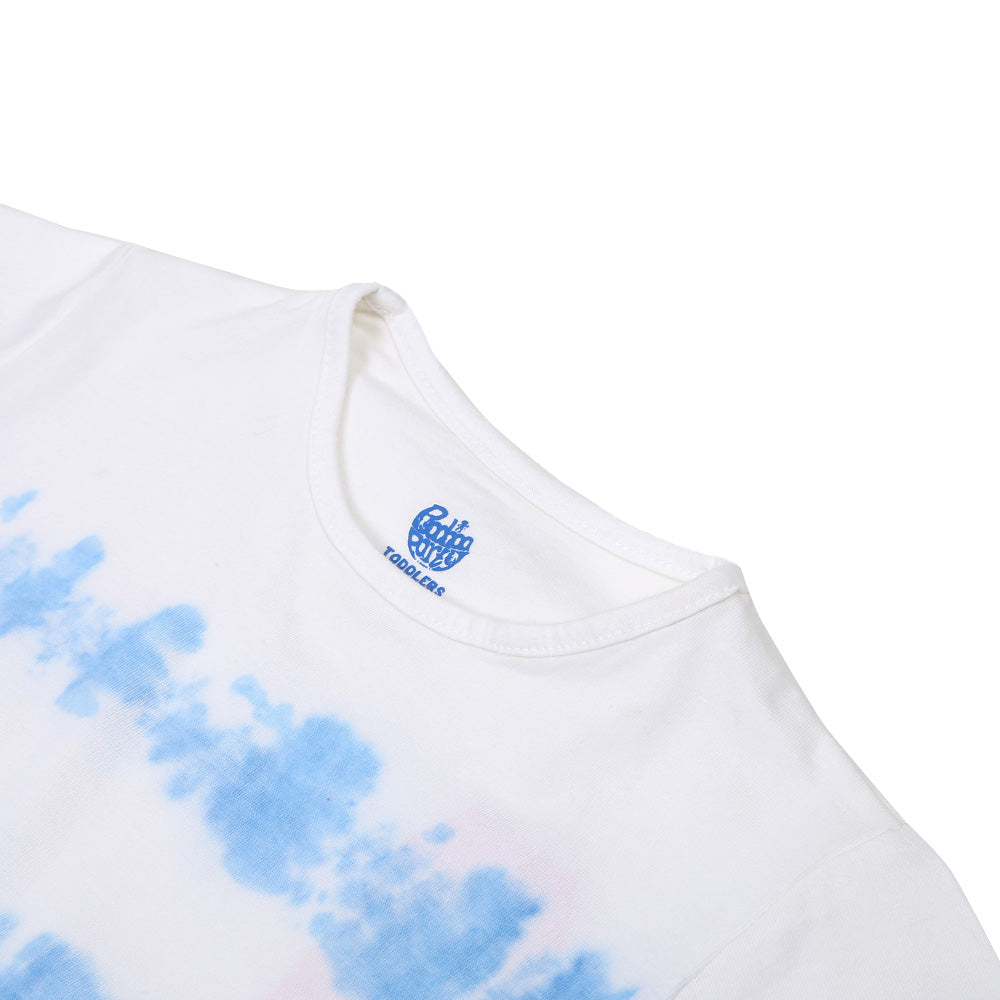 Girls T-Shirt Stripe - Tie & Dye