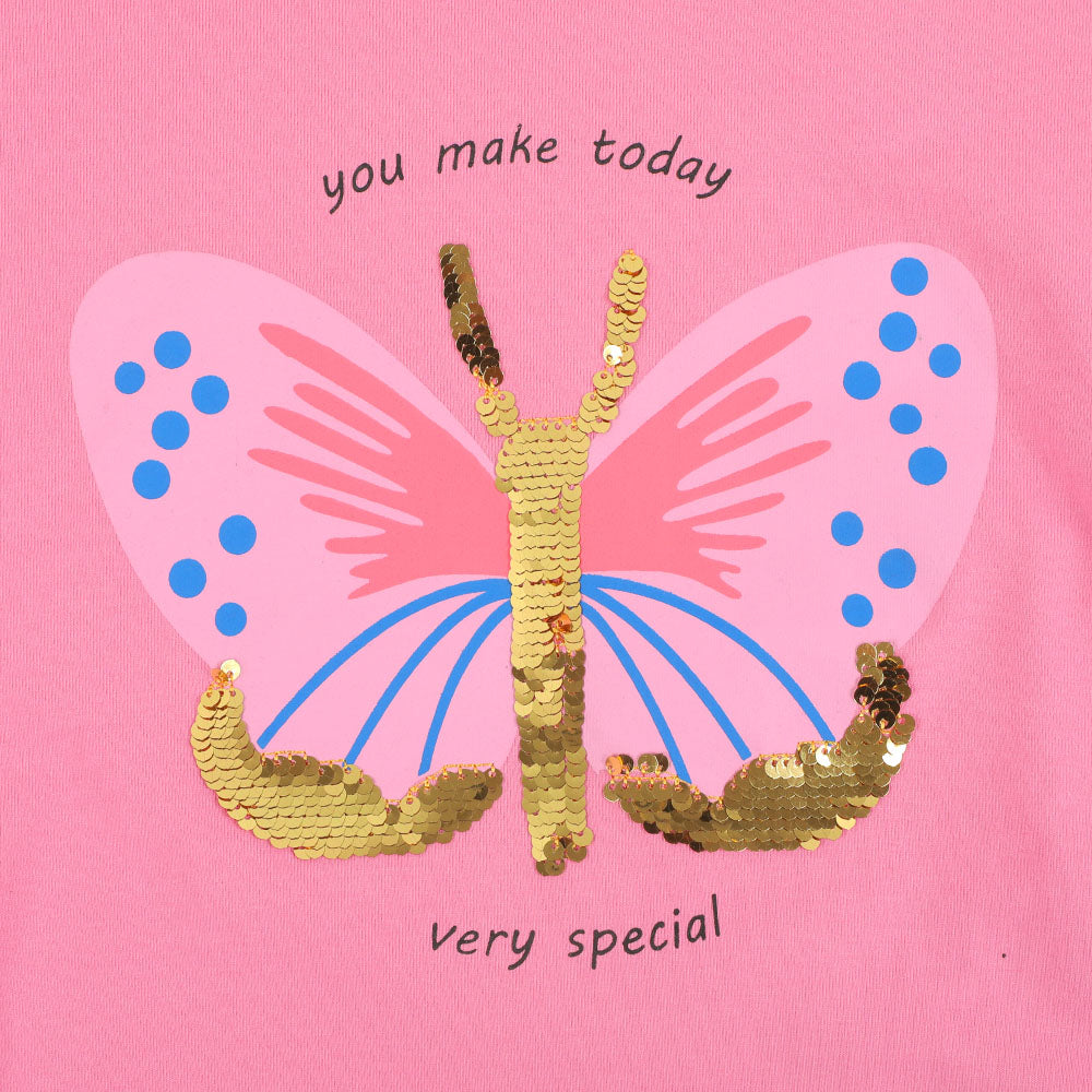 Girls T-Shirt Make Today Special - Pink