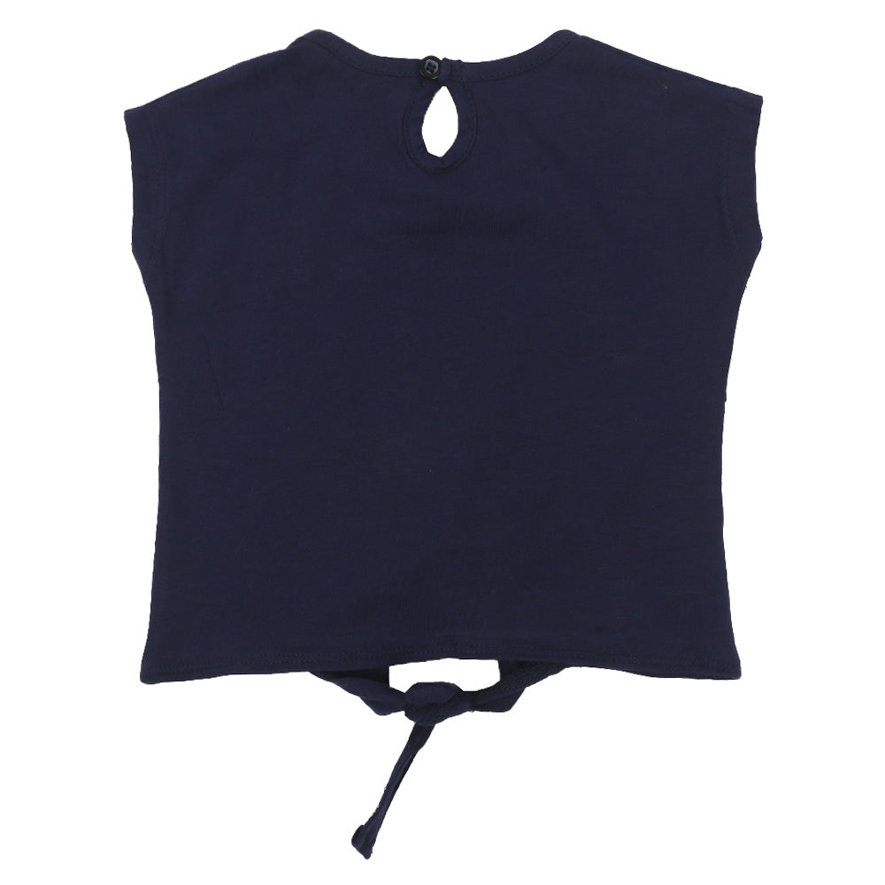 Infant Girls T-Shirt Summer - Navy