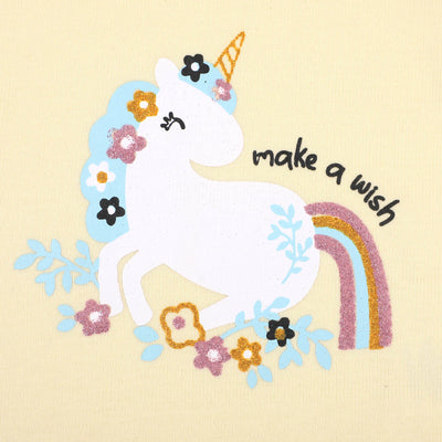 Infant Girls 2Pcs Gift Set Make A Wish - Beige