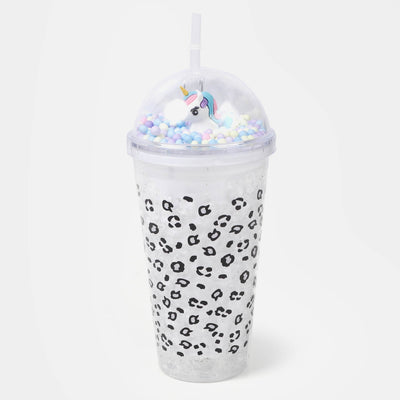 Straw Glass/Cup With Light For Kids