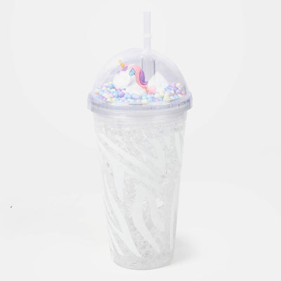 Straw Glass/Cup With Light For Kids