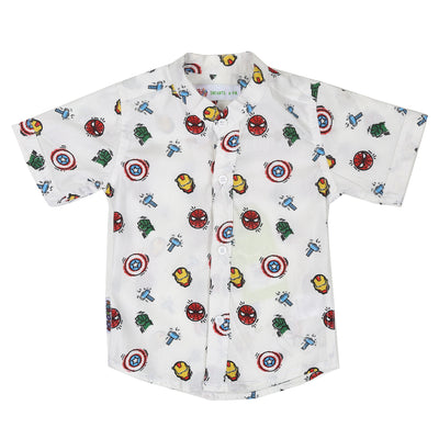 Infant Boys Casual Shirts Aop - Printed