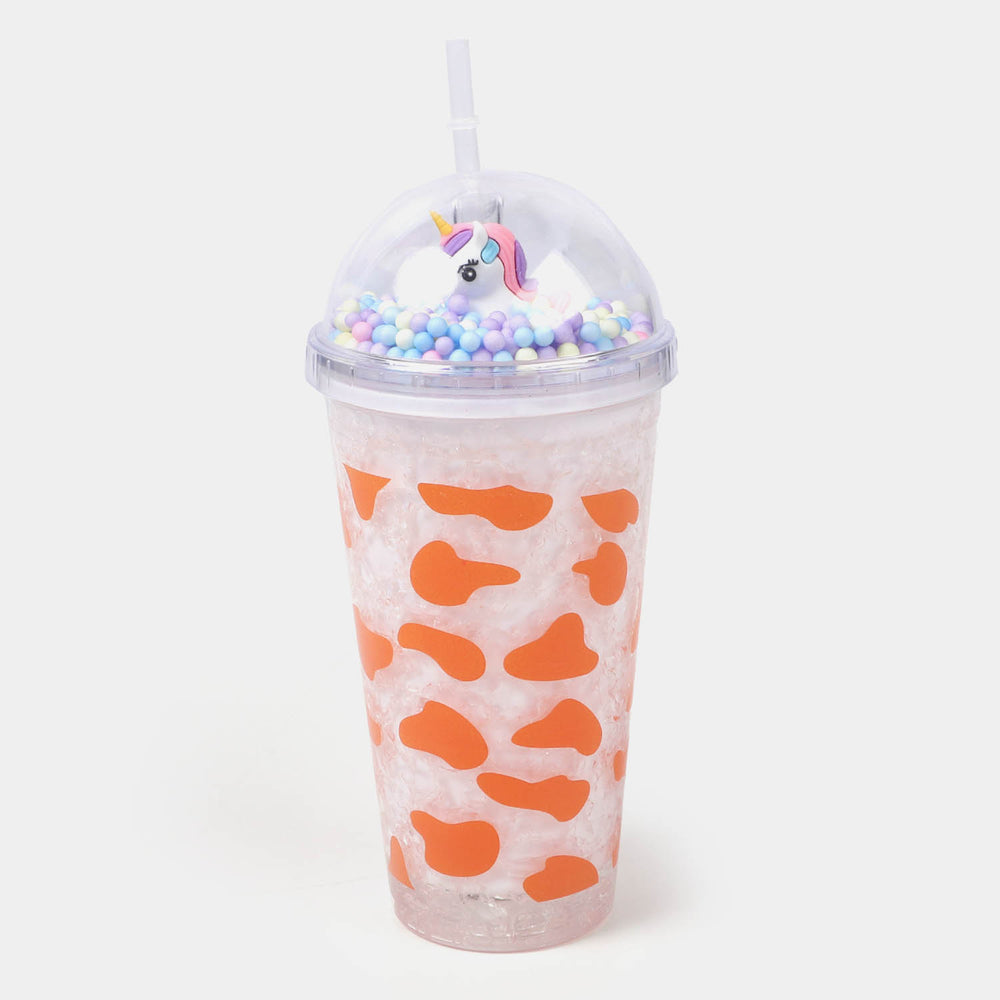 Straw Glass/Cup With Light For Kids