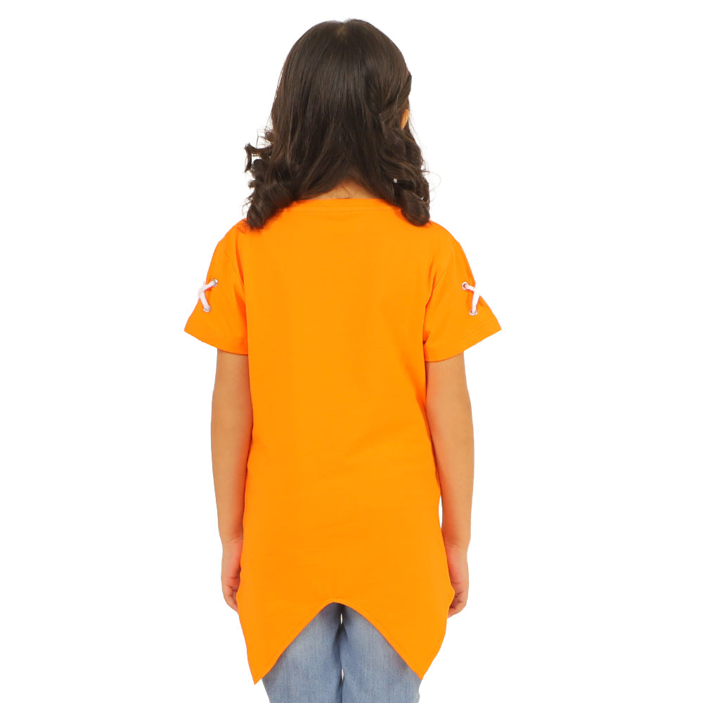 Girls T-Shirt Sunset Dream - ORANGE