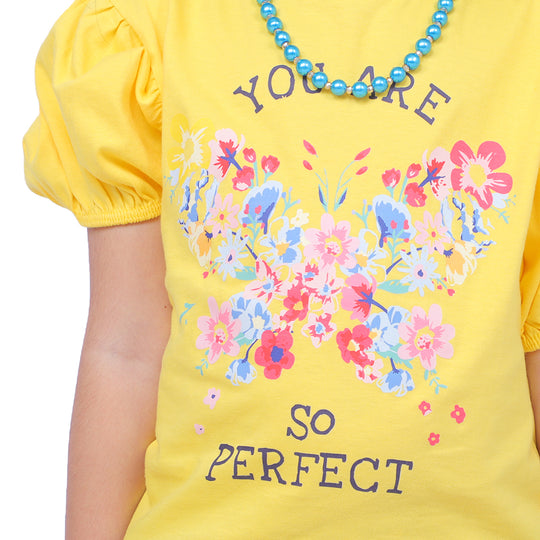 Girls T-Shirt Perfect - Citrus