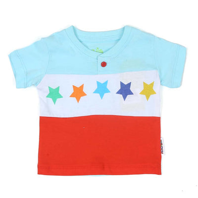 Infant Boys T-Shirt 5 Star - Red