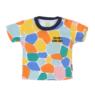 Infant Boys T-Shirt Color Mosaic - Multi