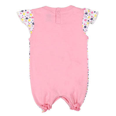 Infant Girls Romper Flower - Pink