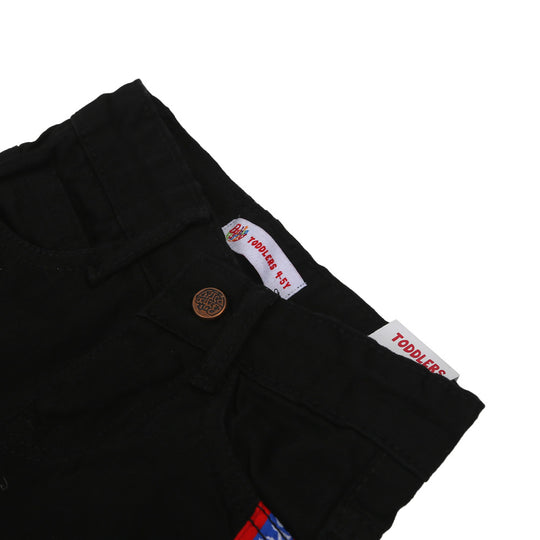 Boys Short Denim - Black