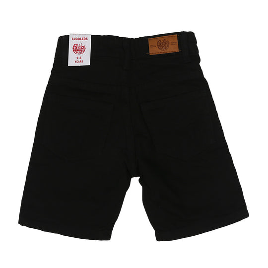 Boys Short Denim - Black