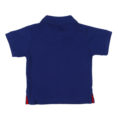 Infant Boys Polo Basic - Soda Lite