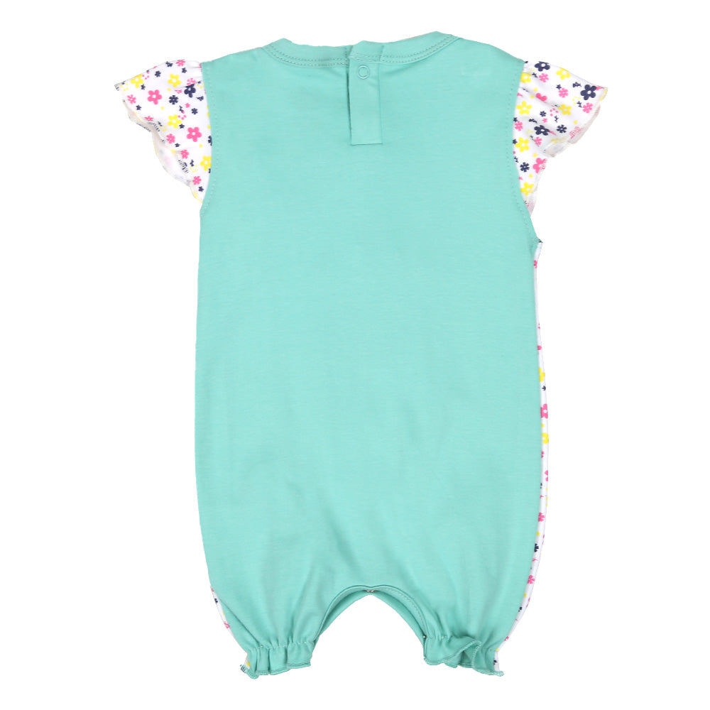 Infant Girls Romper Flower