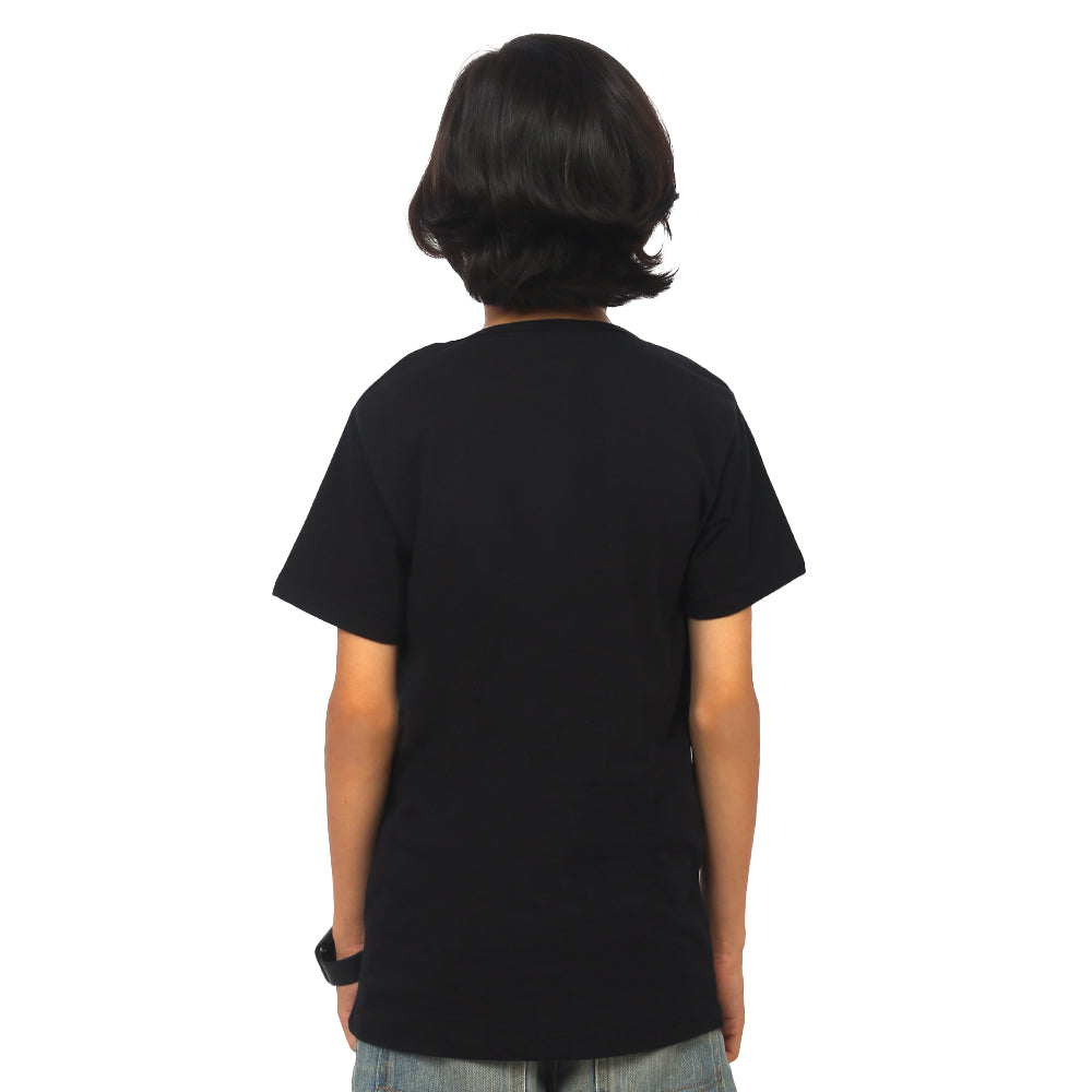 Boys T-Shirt H/S - BLACK