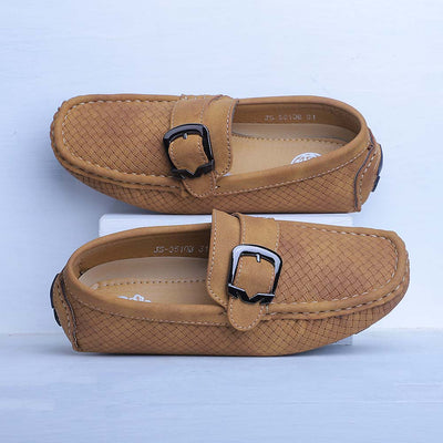 Casual Loafers For Boys - Camel