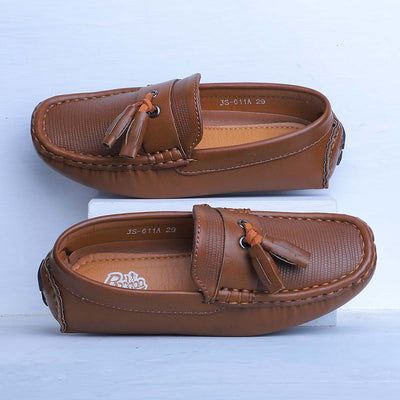Casual Loafers For Boys - Brown