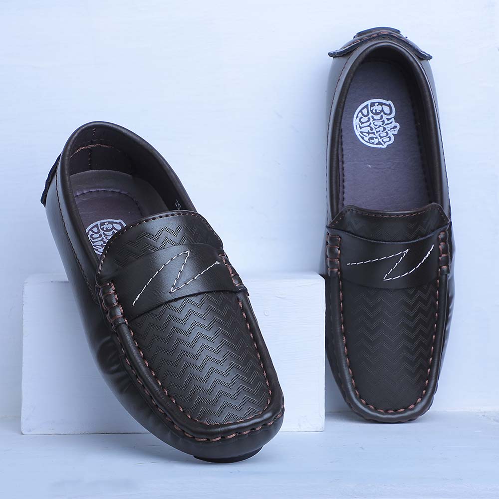 Loafers For Boys - Coffee