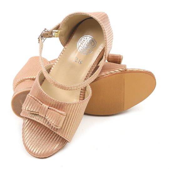 Girls Sandal Heels 320 - Peach