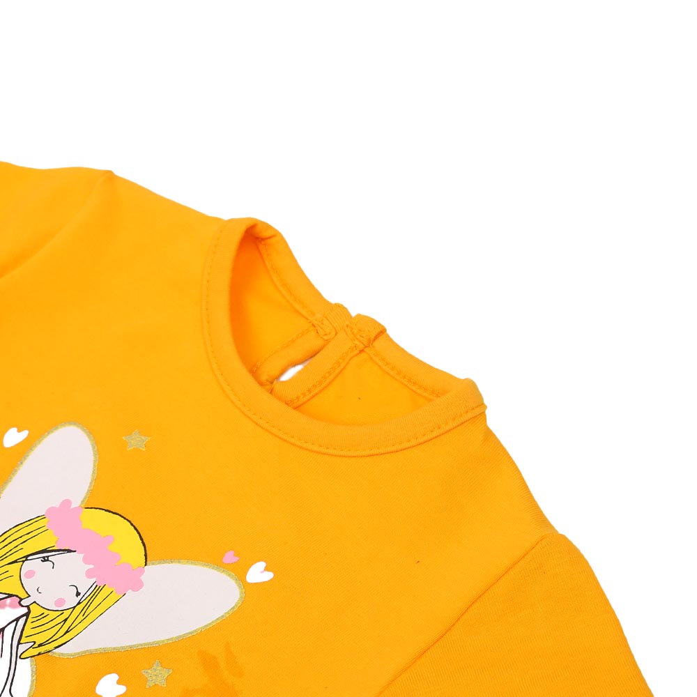 Infant Girls T-Shirt Cutest Catch - Citrus