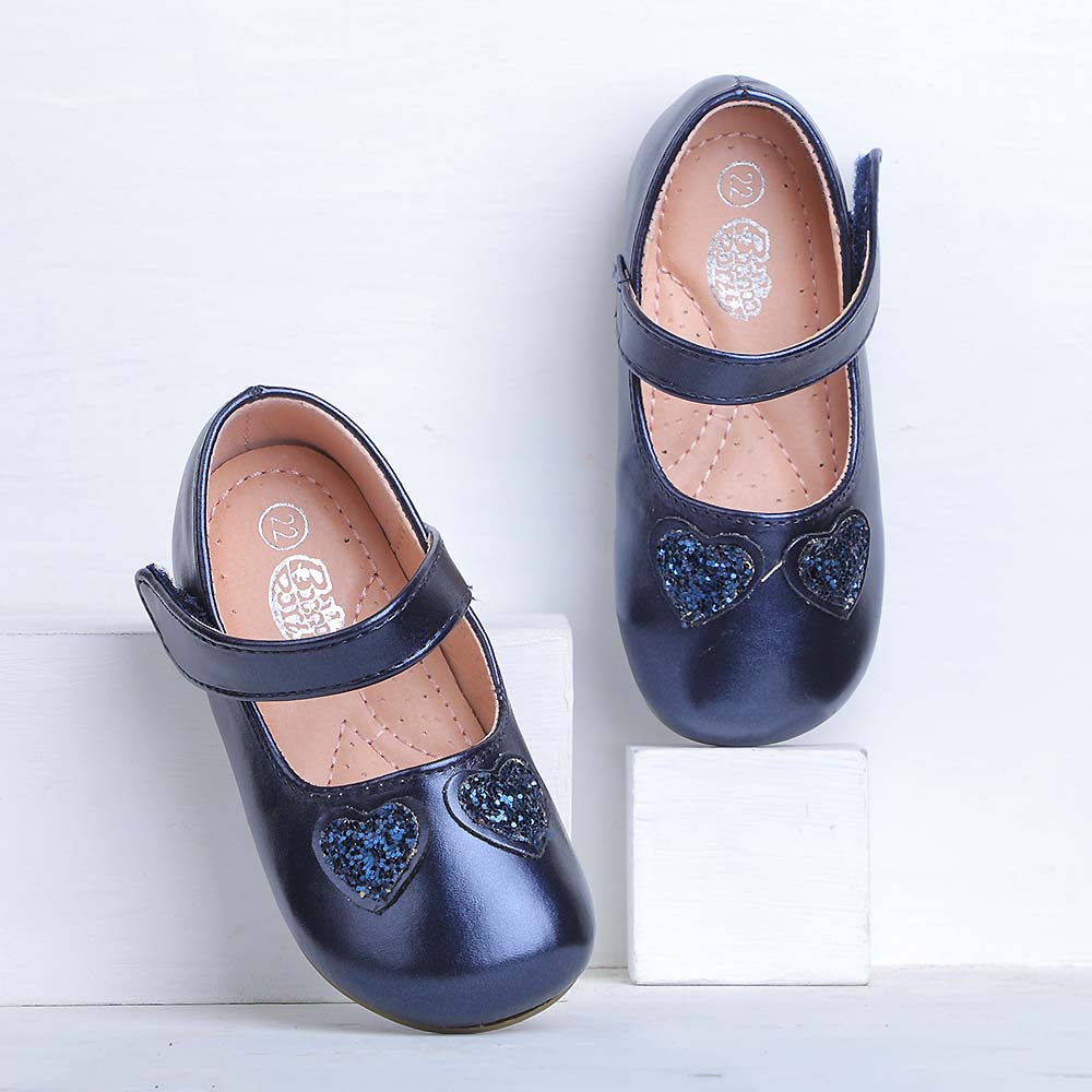 Casual Pump For Girls - Navy